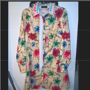 Floral Van gogh Blouse